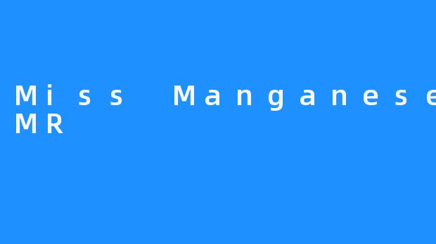 领略Manganese小姐的ASMR魅力